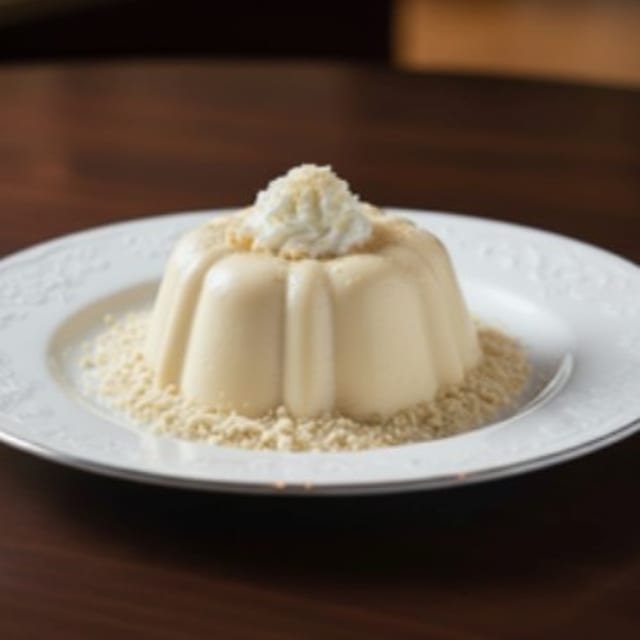 Gelatina de Mazapán.